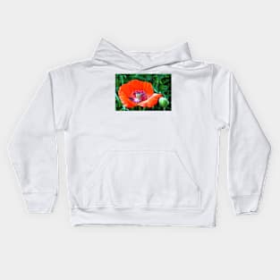 Red Poppy Kids Hoodie